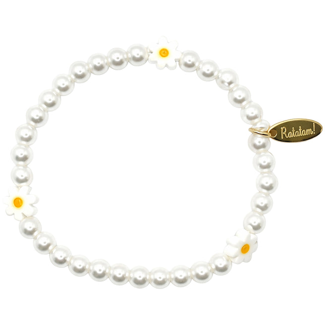 ratatam armband met bloem madelief | RATABR-DAI02 |