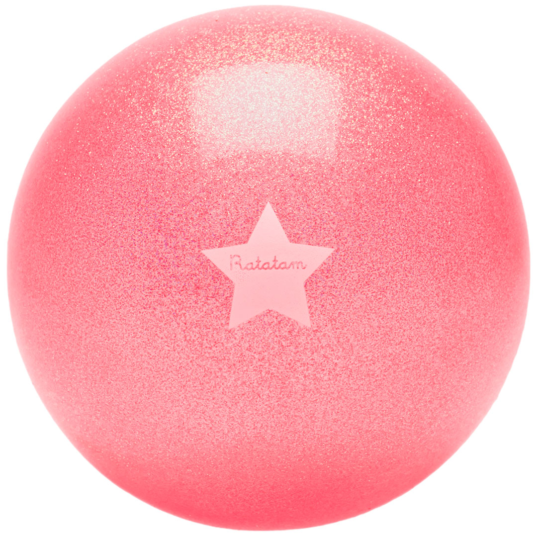 ratatam speelbal zomer kat - glitter roze | B030 | 1