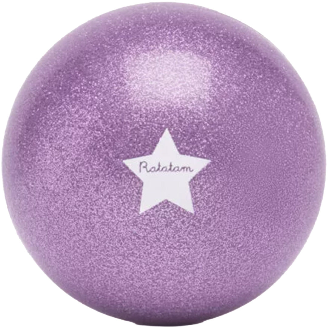 ratatam speelbal zomer schaap - glitter paars - Ø10 cm | RATAB004-10 | 2