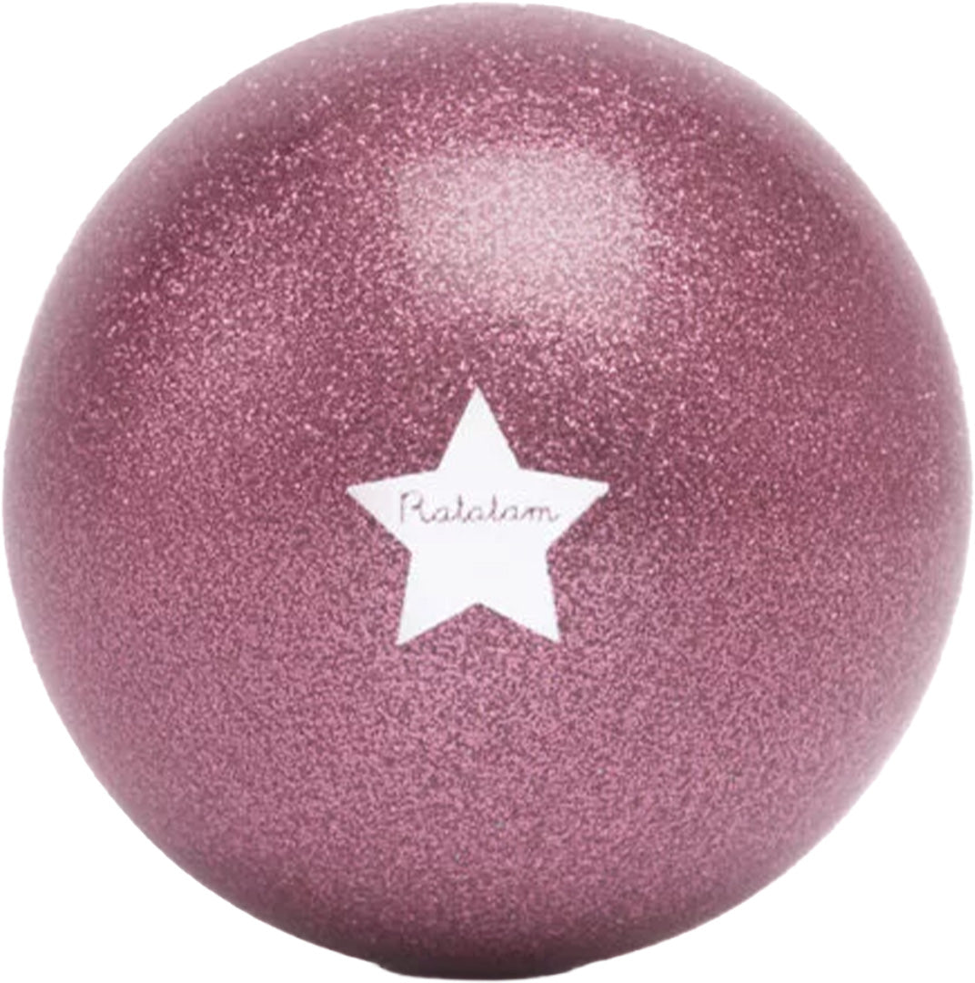 ratatam speelbal zomer schaap - glitter roze - Ø10 cm | RATAB001-10 |  2