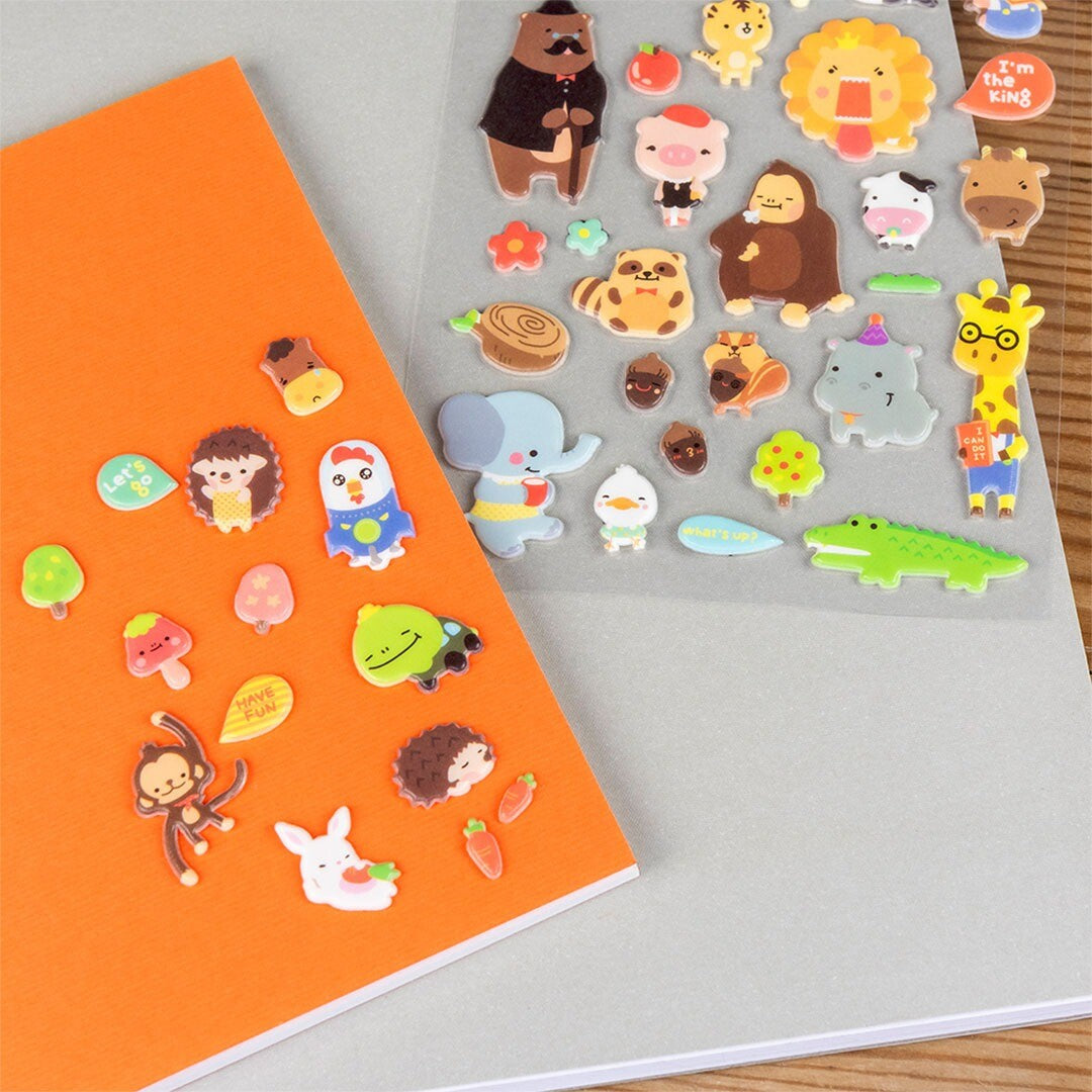 rex london 3D stickers animal friends | 30660 | 1