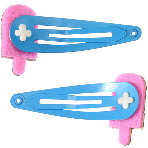 rex london haarspeldjes ice lolly glitter - 2st | 29697 | 2