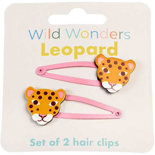 rex london haarspeldjes wild wonders - leopard - 2st | 29173 | 0
