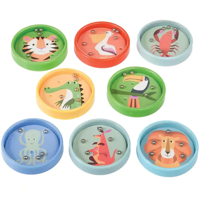 rex london kantelpuzzeltje colourful creatures - assorti | 26288 | 0