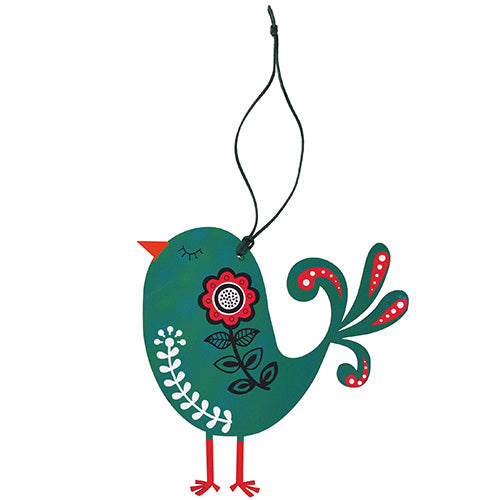 rex london kersthanger vogel - groen | 29917 | 1