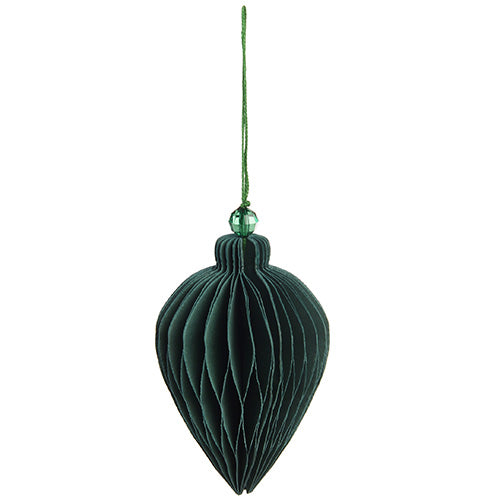 rex london kerstversiering honingraat druppel - groen | 29817 | 0