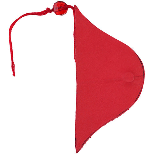 rex london kerstversiering honingraat rond - rood | 29818 | 2