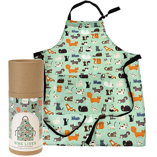 rex london keukenschort nine lives | 29589 | 2