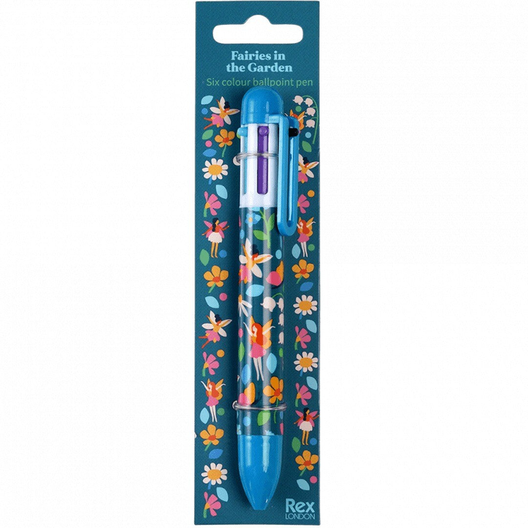 rex london kleurenpen 6-in-1 fairies in the garden | 29754 | 3