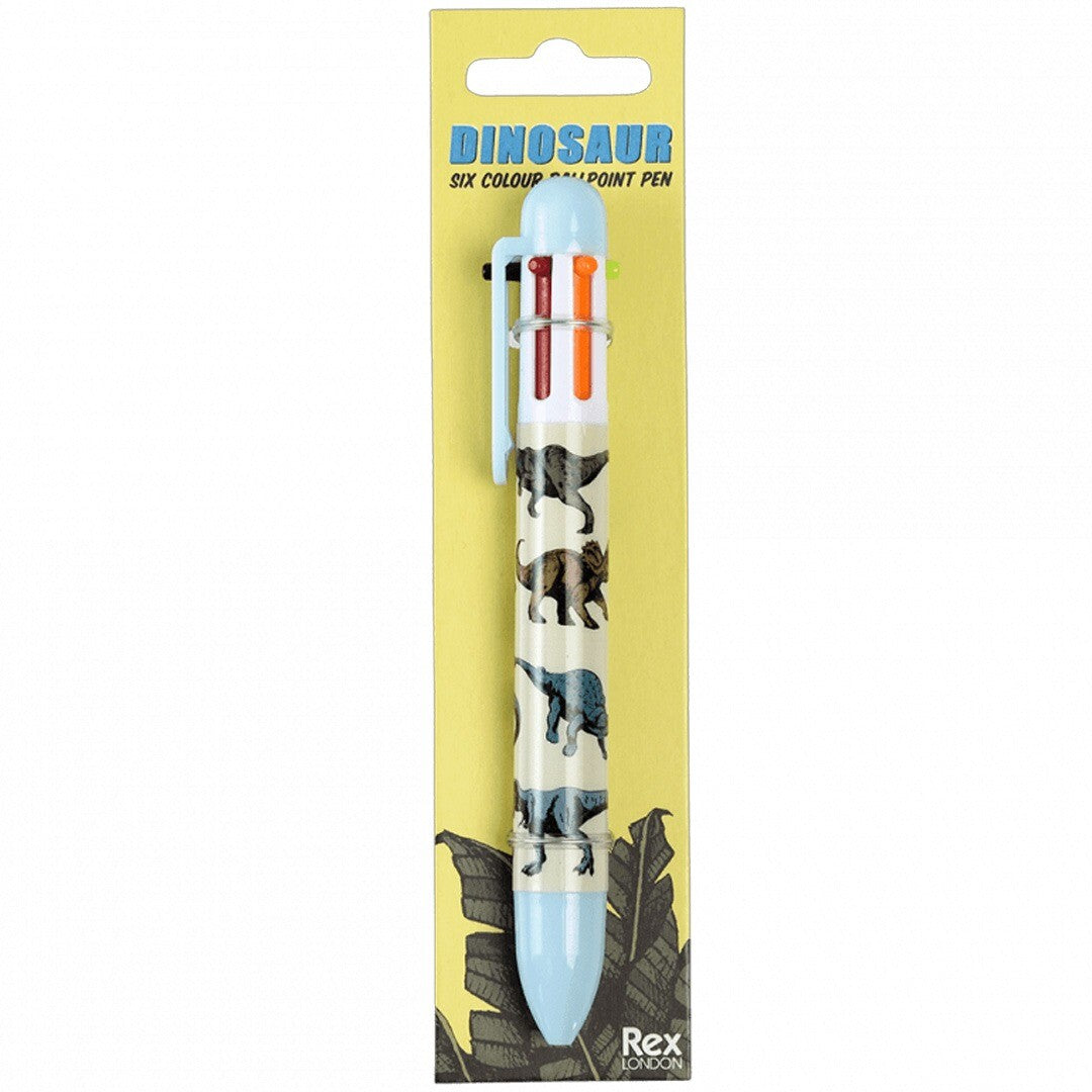 rex london kleurenpen 6-in-1 prehistoric land | 29756 | 3