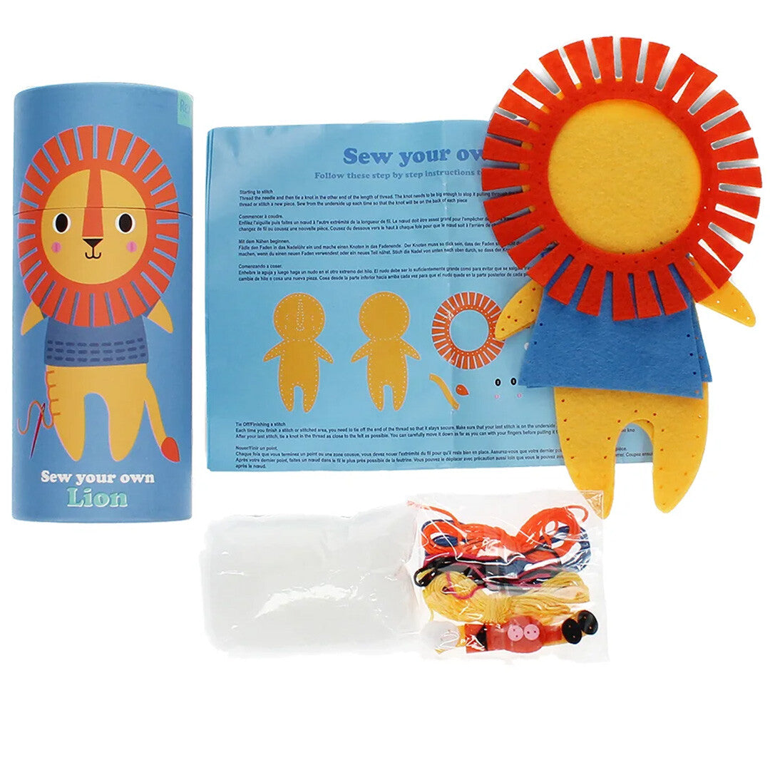 rex london knutselpakket vilten leeuw | 30241 | 2