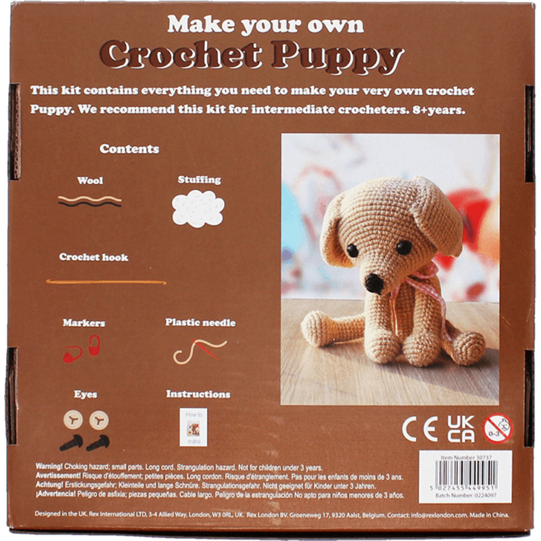 rex london knutselset haken puppy | 30737 | 5