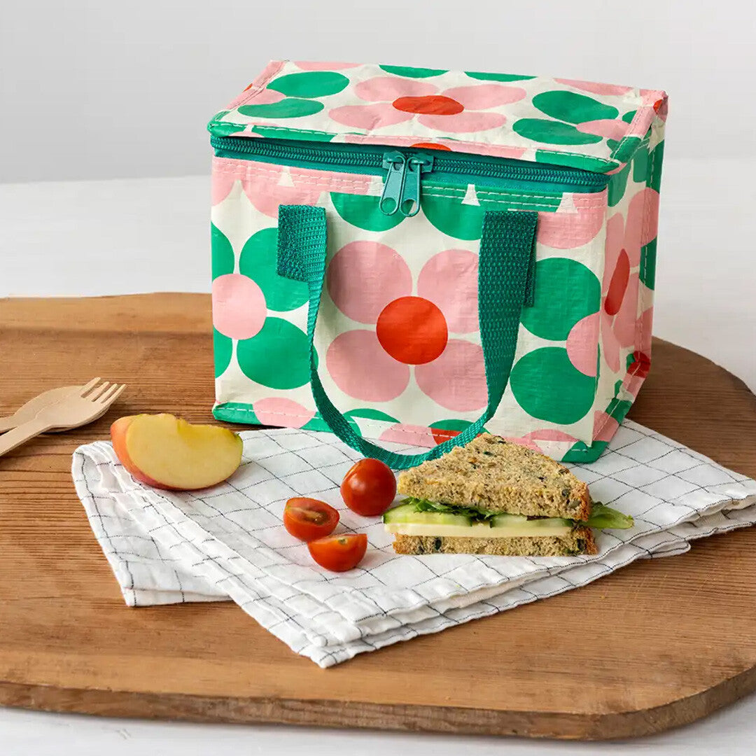 rex london lunchtas pink and green daisy | 30420 | 2