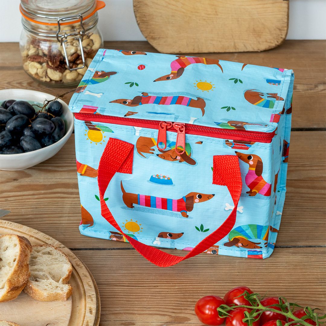 rex london lunchtas sausage dog blue | 30698 | 1