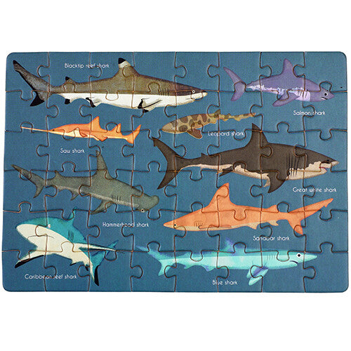 rex london mini puzzel sharks - 48st | 29528 | 1