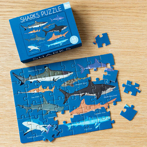 rex london mini puzzel sharks - 48st | 29528 | 2