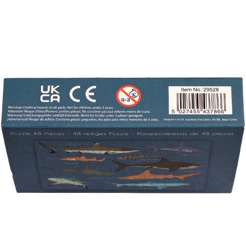 rex london mini puzzel sharks - 48st | 29528 | 5