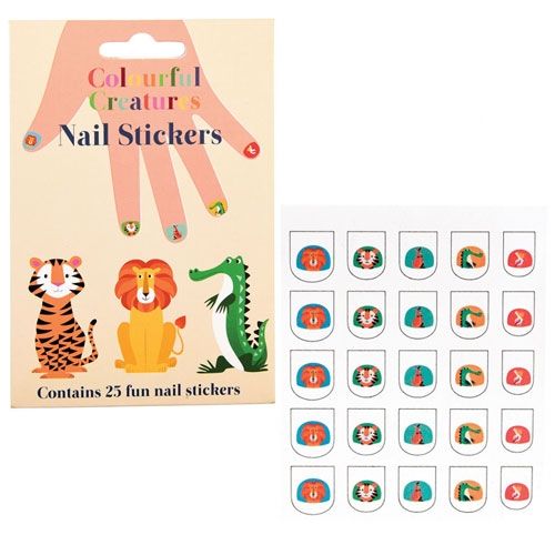 rex london nagelstickers colourful creatures | 28339 | 2