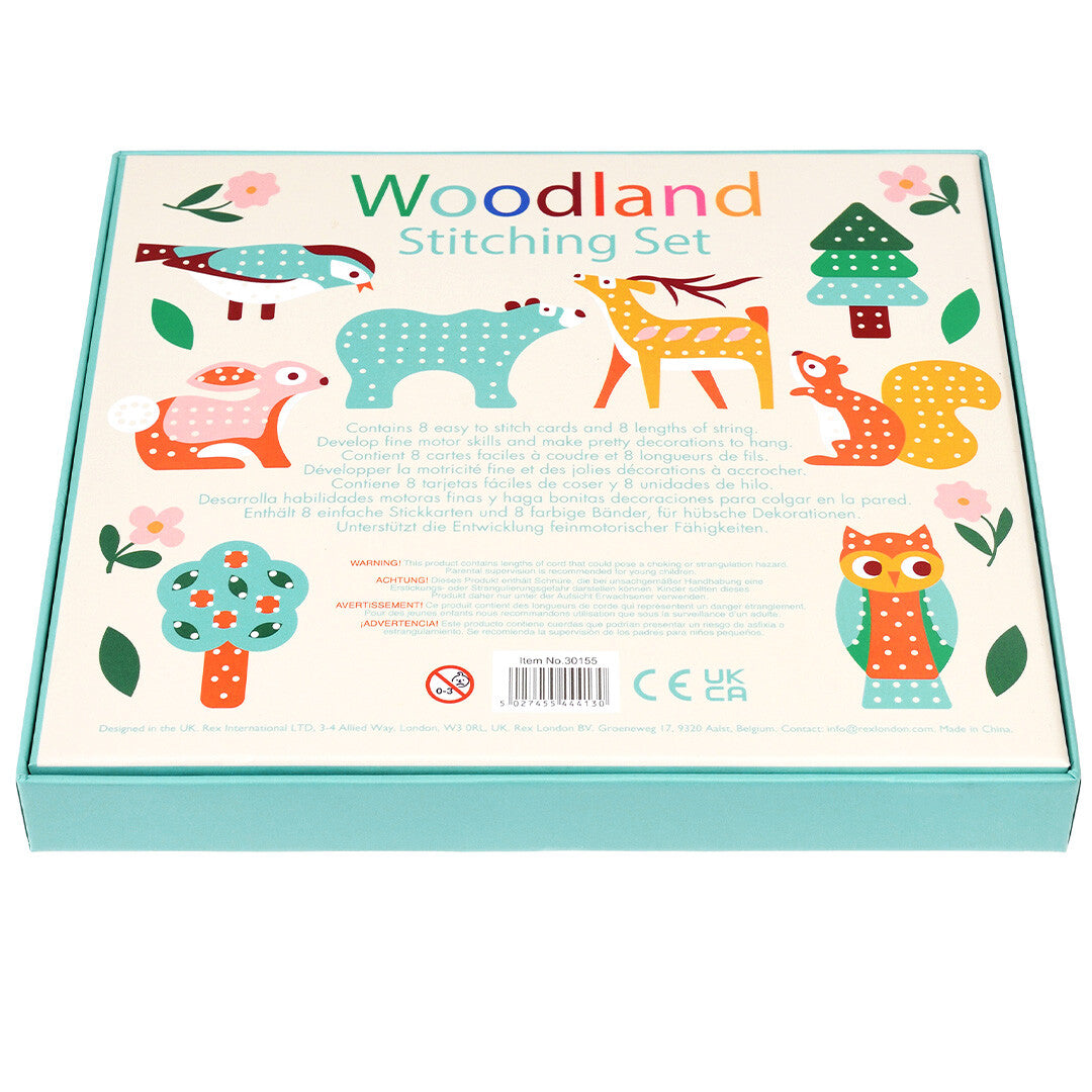 rex london rijgkaarten woodland - 8st | 30155 | 5