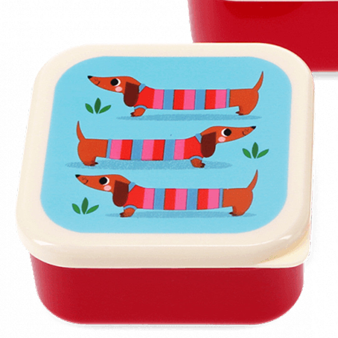 rex london snackdoosjes sausage dog - 3st | 30431 | 3