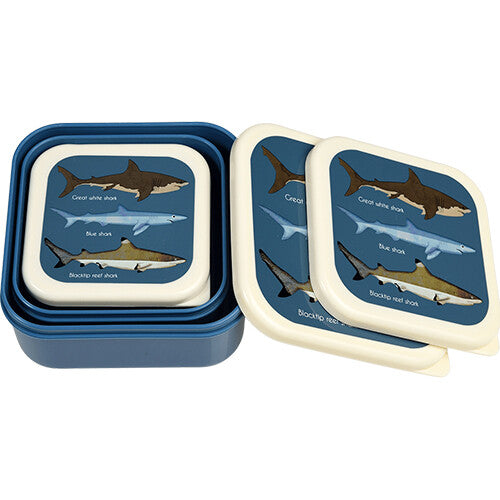 rex london snackdoosjes sharks - 3st | 29497 | 3