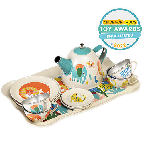 rex london theeservies met koffer wild wonders - 14-delig | 29551 | 3