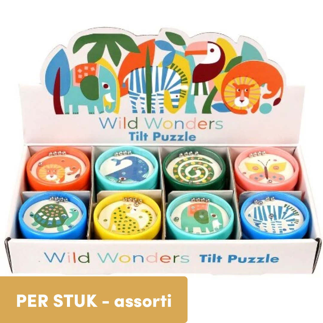 rex london kantelpuzzeltje wild wonders - assorti | 29436 | 0
