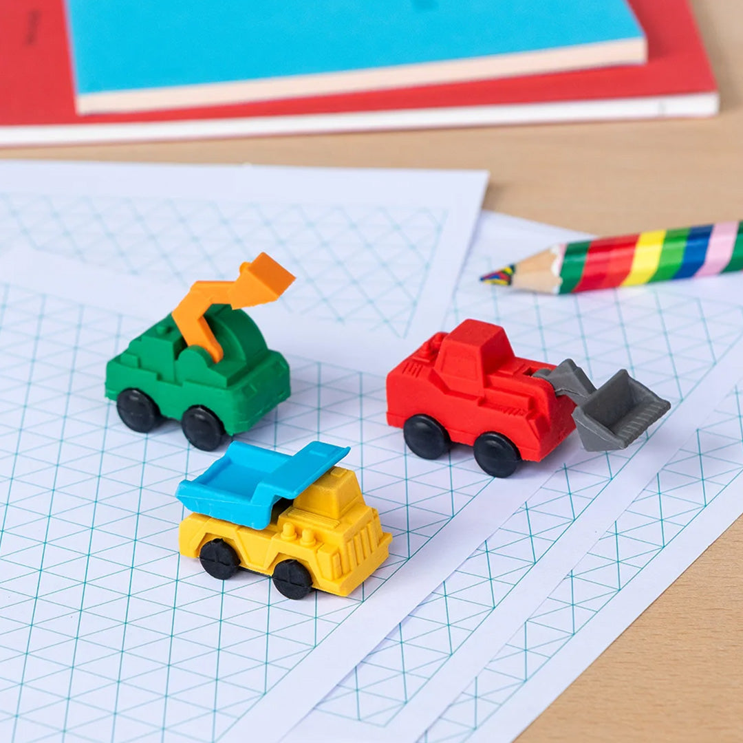 rex london gummetjes bouwvoertuigen | 31419 | 2