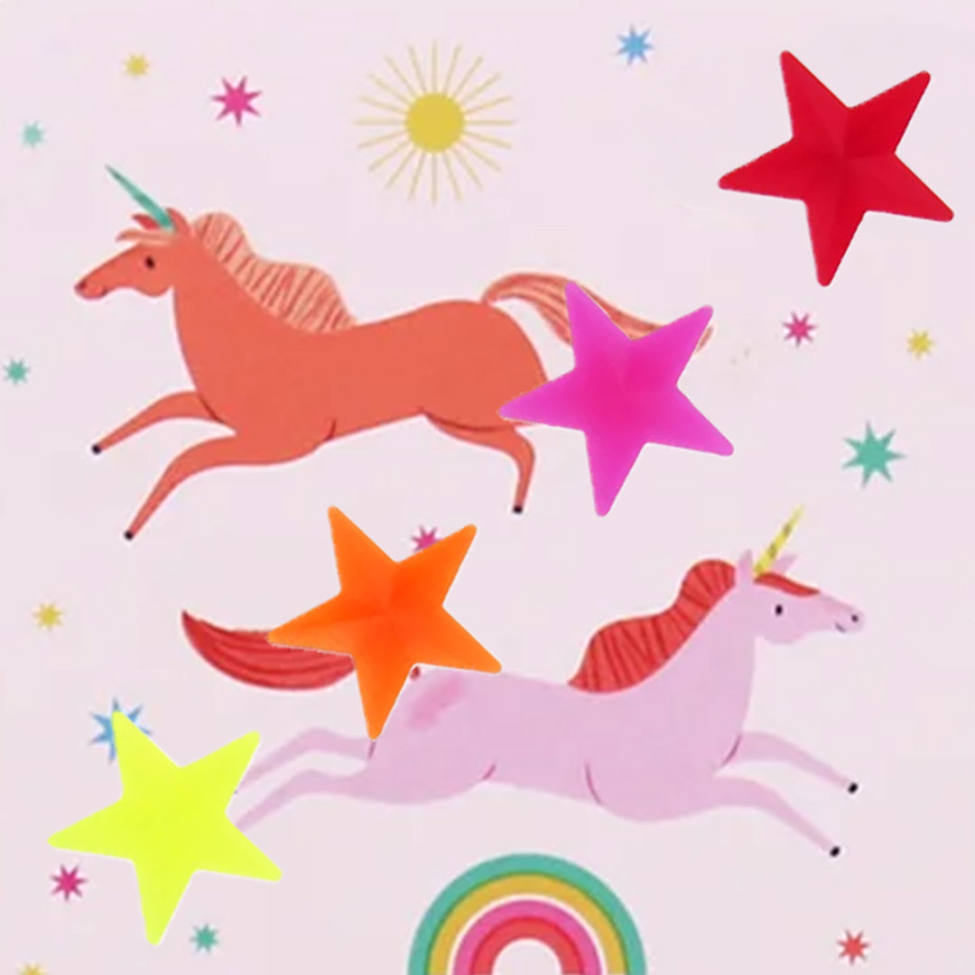 rex london spaakdecoratie sterren - unicorn | REX31795 | 4