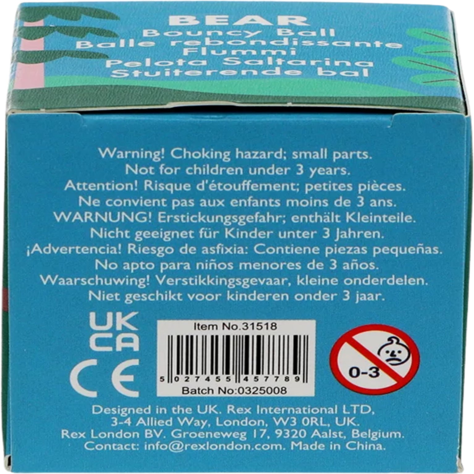 rex london stuiterbal beer | REX31518 | 3