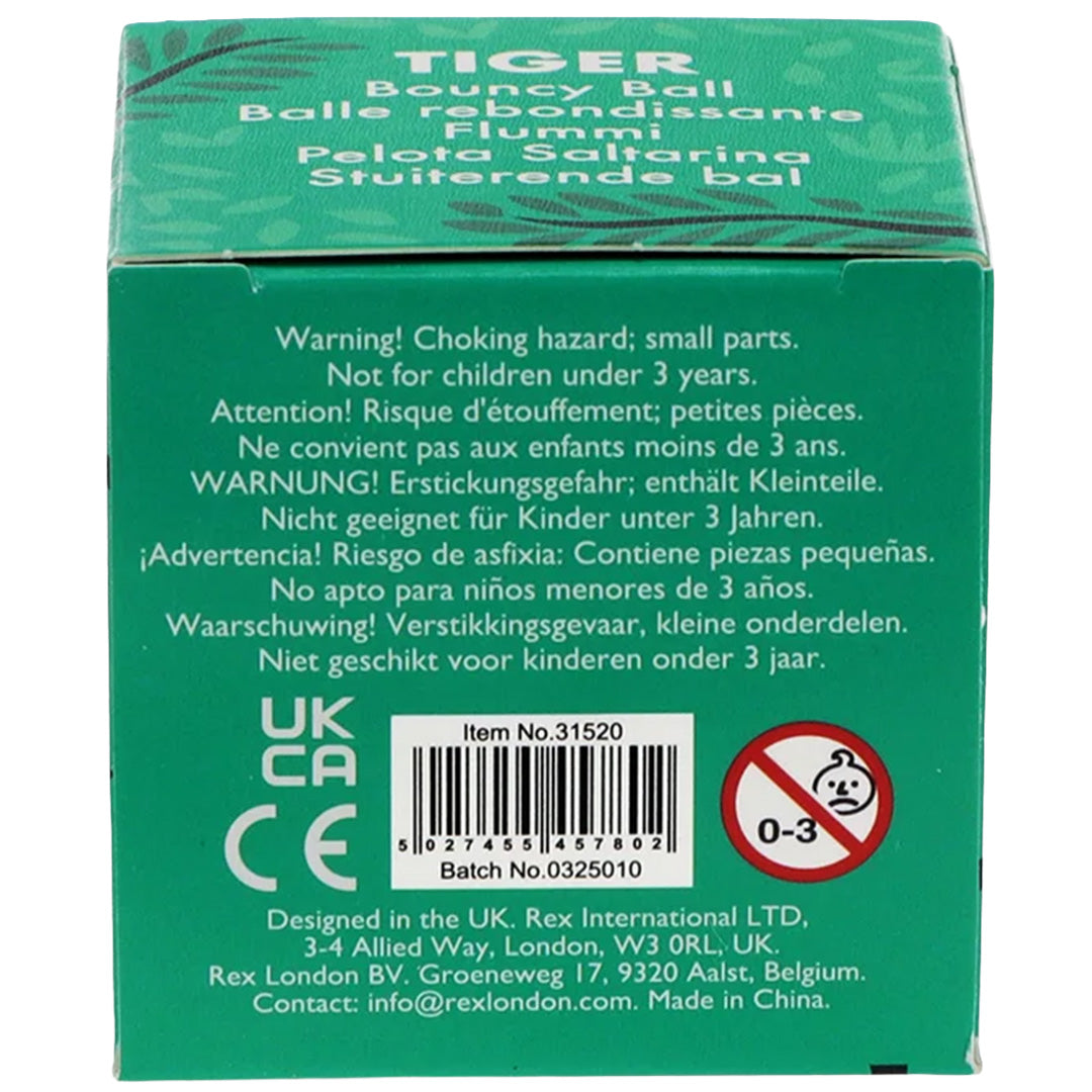 rex london stuiterbal tijger - groen | 31520 | 2