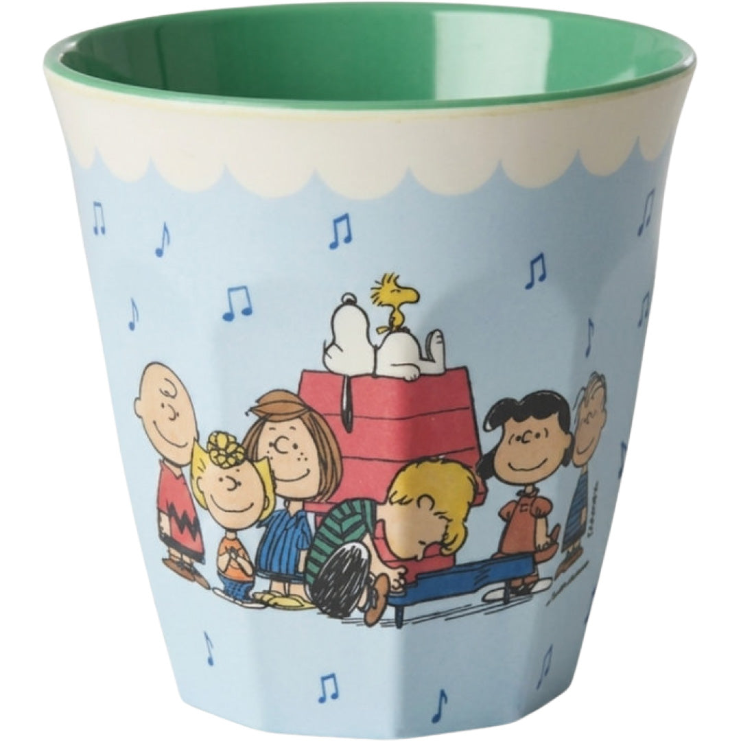 rice kinderbeker snoopy - soft blue - 250 ml | MELCU-SNOOPB