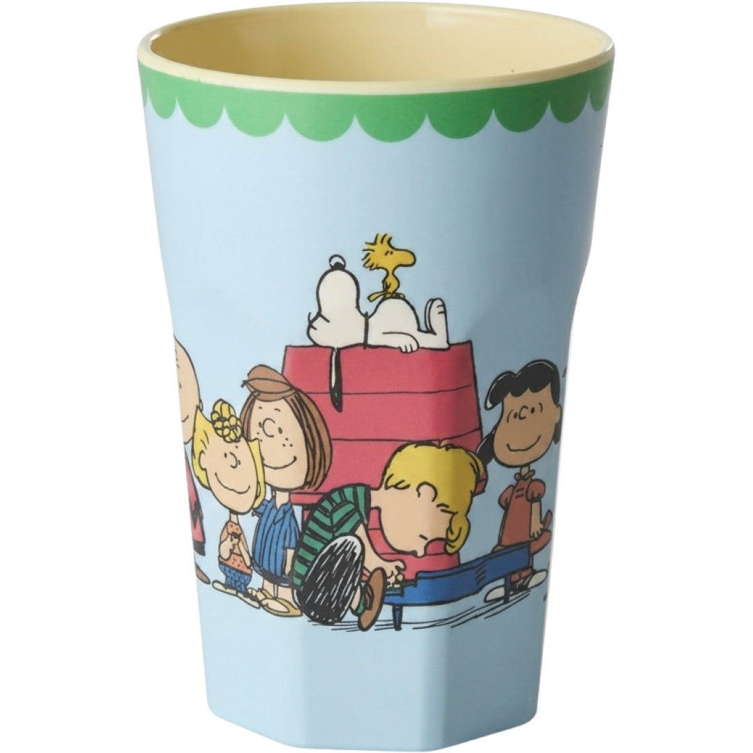 rice kinderbeker snoopy - soft blue - 400 ml | MELCU-LSNOOPB

