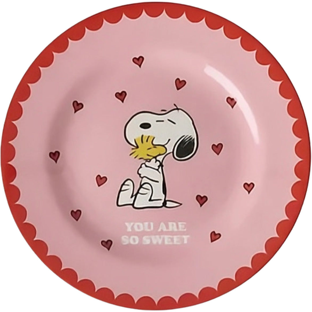 rice kinderbord snoopy - pink | MESPL-SNOOPI
