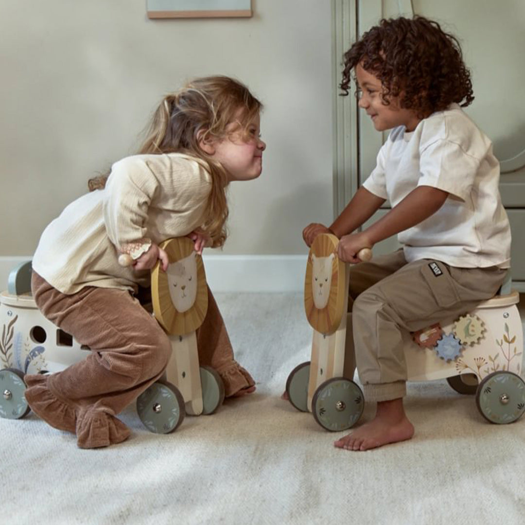 little dutch loopfiets safari friends - leeuw | LD7481 | 3