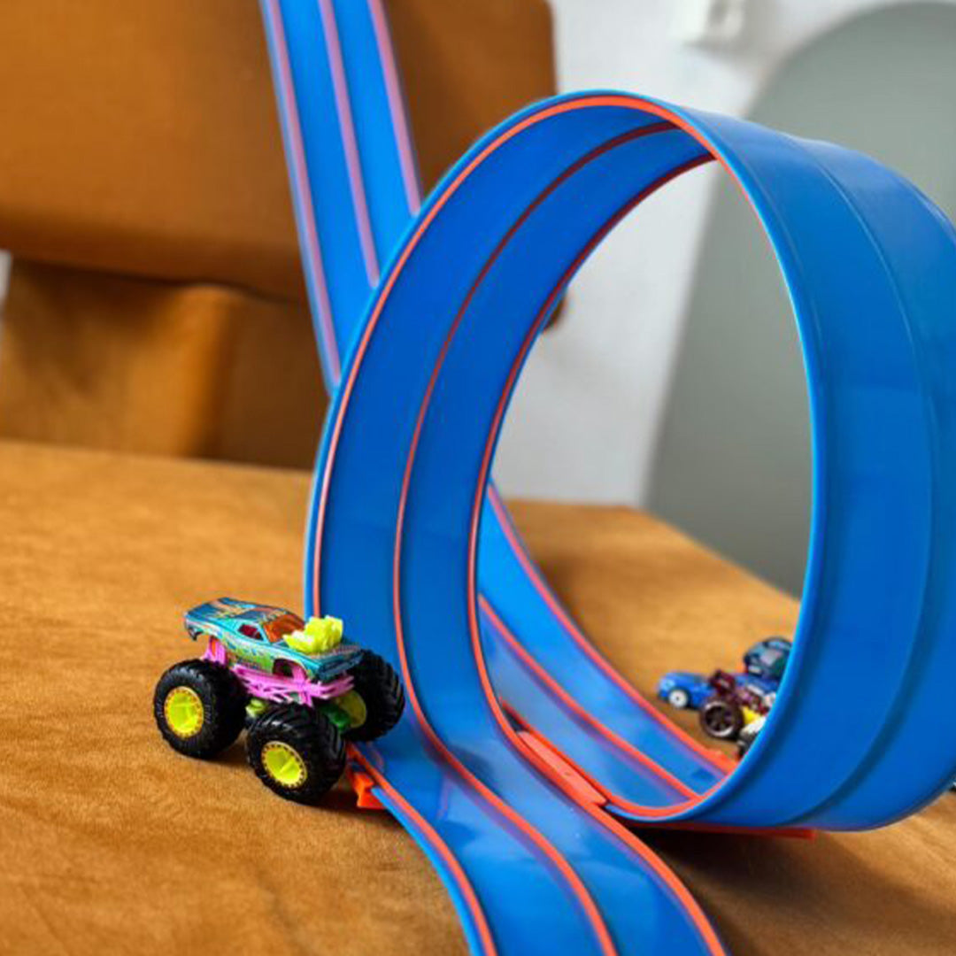 roll & race flexibele autobaan - 400 cm | RR1 | 2