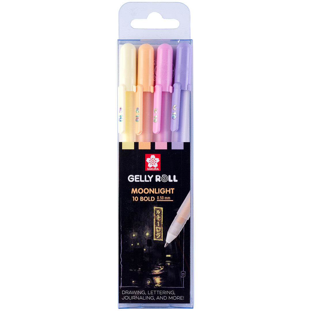 sakura gelpennen moonlight sunrise - 4st | POXPGBMOO4A | 1