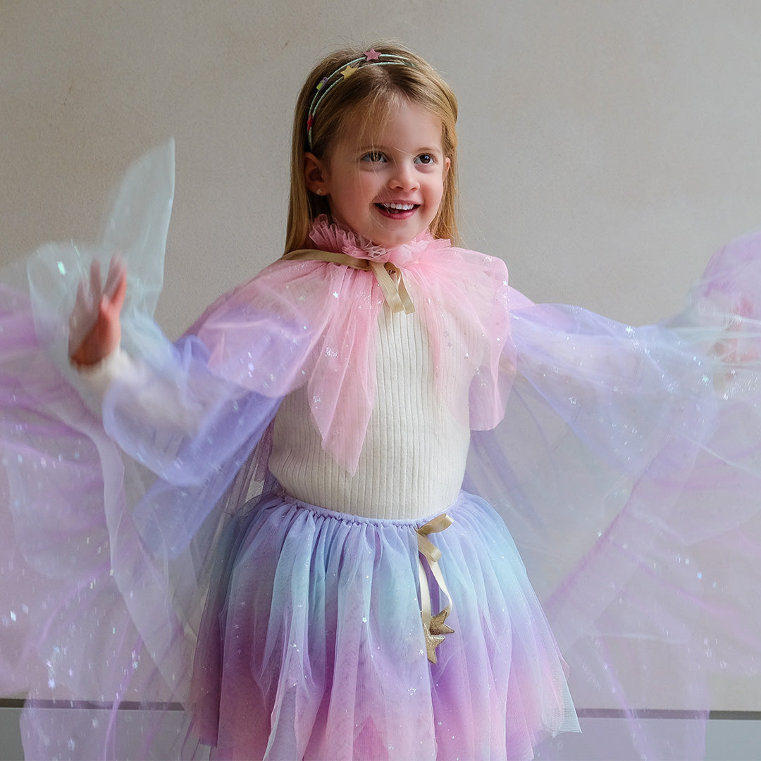 mimi & lula verkleedrok scallop pastel | 185006-47 | life stijl beeld 