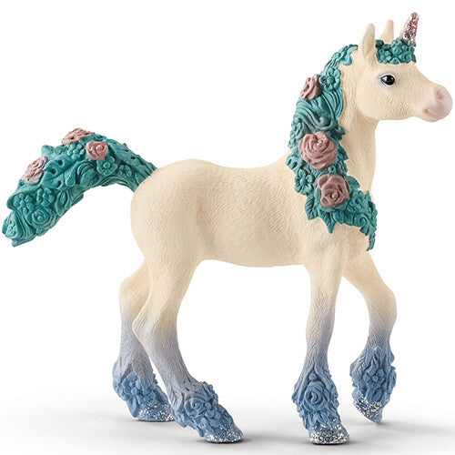 schleich bayala bloemeneenhoorn veulen - 9 cm | 70591 | 0