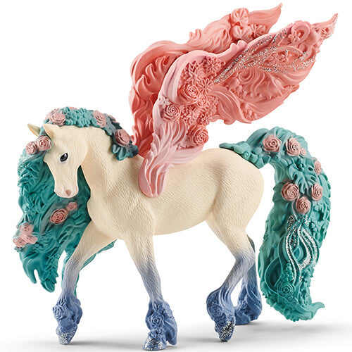 schleich bayala bloemenpegasus - 15,5 cm | 70590 | 0