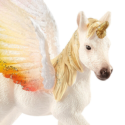 schleich bayala gevleugelde regenboogeenhoorn veulen - 9 cm | 70577 | 1
