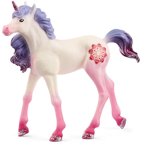 schleich bayala mandala eenhoorn veulen - 9 cm | 70716 | 0