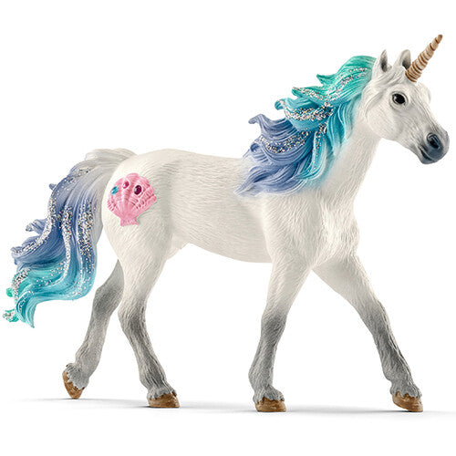 schleich bayala zee eenhoorn hengst - 15 cm | 70571 | 0