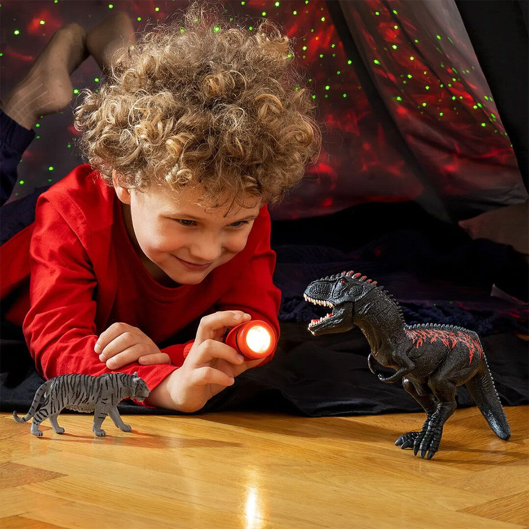 schleich dinosaurs giganotosaurus - zwart - 21 cm | 72208 | 1