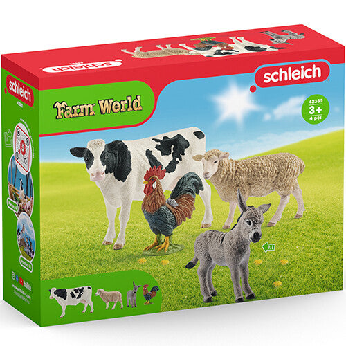 schleich farm world boerderijdieren - 4st | 42385 | 2