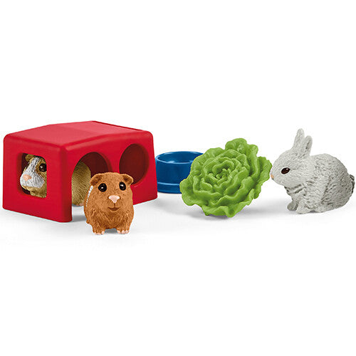 schleich farm world konijnen en cavia verblijf  | 42500 | 1