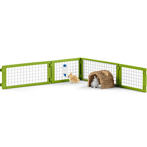 schleich farm world konijnenhok met konijnen | 42420 | 2