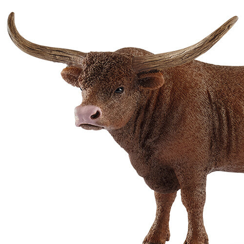 schleich farm world texas longhorn stier - 14 cm | 13866 | 1
