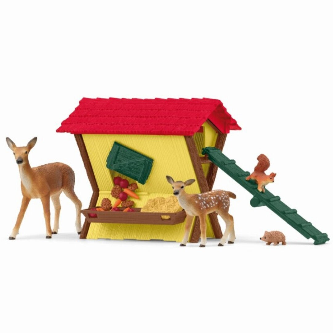 schleich farm world voederplaats bosdieren | 42658 | 0