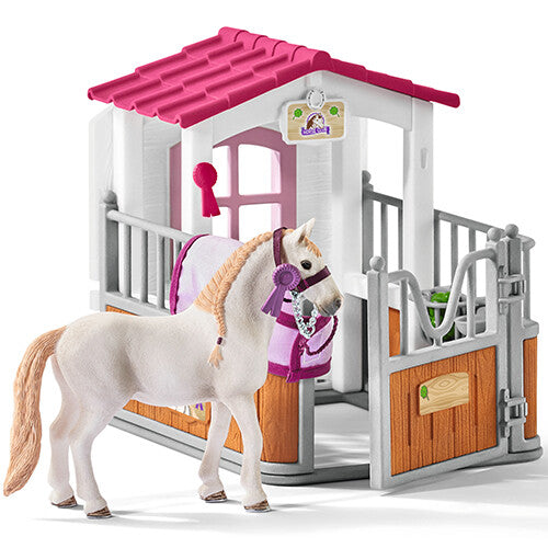 schleich horse club paardenbox met paard  | 42368 | 4
